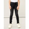 Zwarte jeansbroek - Nkfpolly dnmtyla black denim